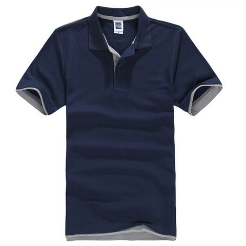 New Brand Men's Polo Shirt For Men Desiger Polos Men Cotton Short Sleeve shirt Clothes jerseys golftennis Plus Size XS- XXXL